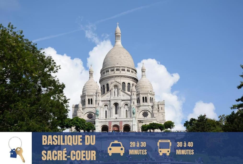 9 Mi From Stade De France - Charming 5-Room Saint-Denis (Seine-Saint-Denis) Exterior foto